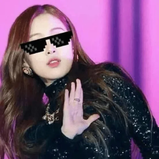 Sticker from the "BLACKPINK" sticker pack