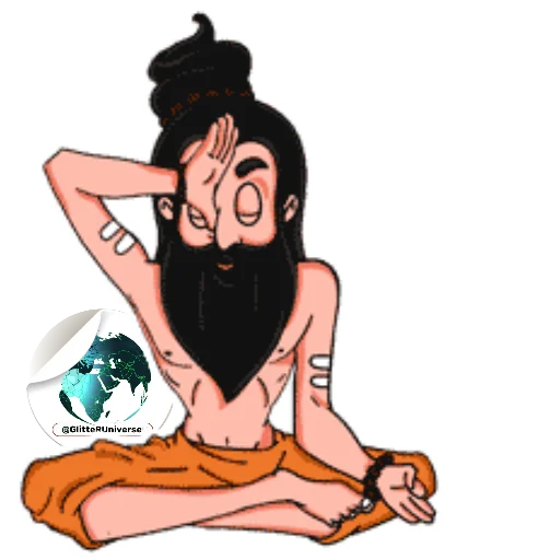 Sticker from the "BaBa" sticker pack