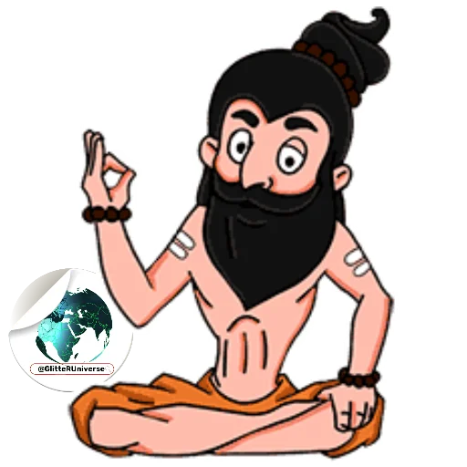 Sticker from the "BaBa" sticker pack