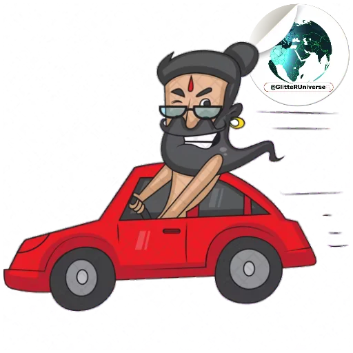 Sticker from the "BaBa" sticker pack