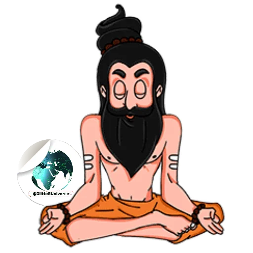 Sticker from the "BaBa" sticker pack