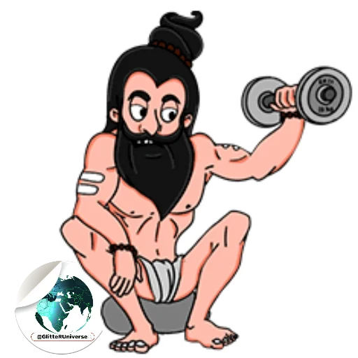 Sticker from the "BaBa" sticker pack