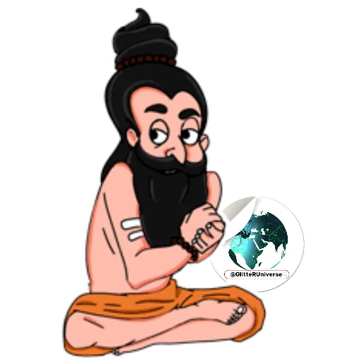 Sticker from the "BaBa" sticker pack