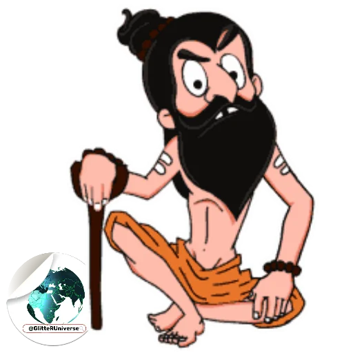 Sticker from the "BaBa" sticker pack