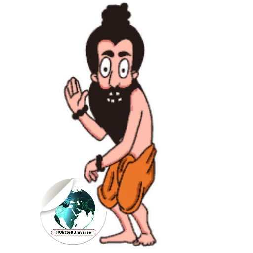 Sticker from the "BaBa" sticker pack