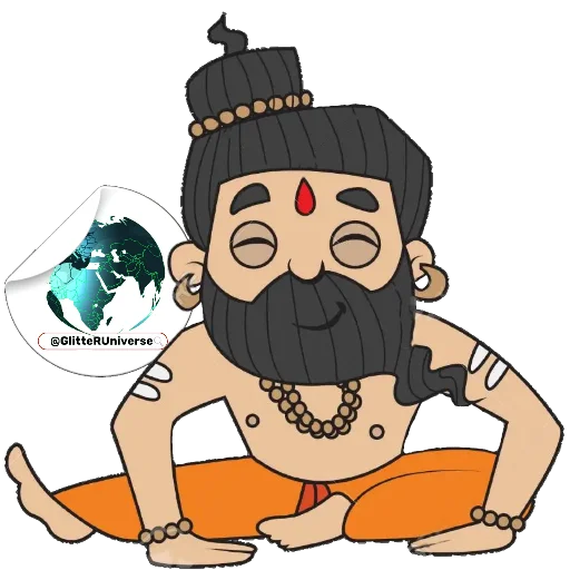 Sticker from the "BaBa" sticker pack