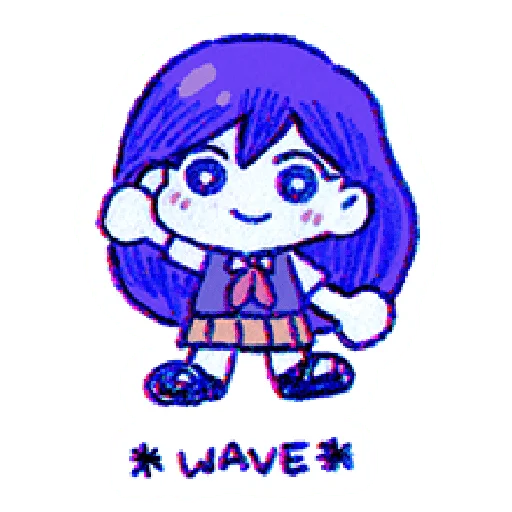 Sticker from the "Mari" sticker pack