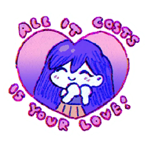 Sticker from the "Mari" sticker pack