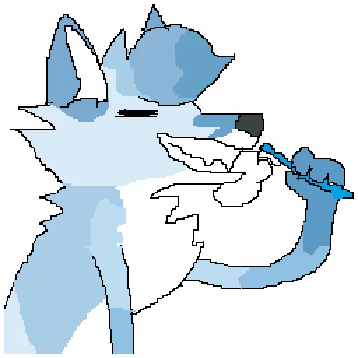 Sticker from the "Toothpaste" sticker pack