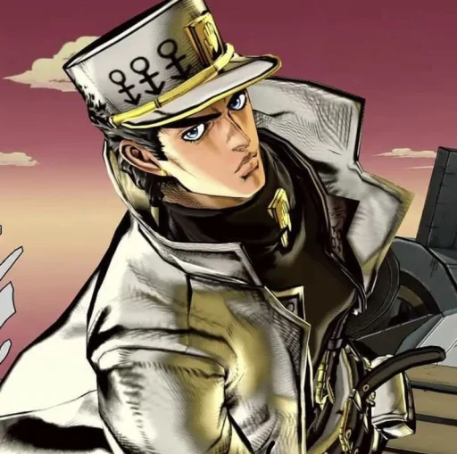 Sticker from the "Jotaro Kujo" sticker pack