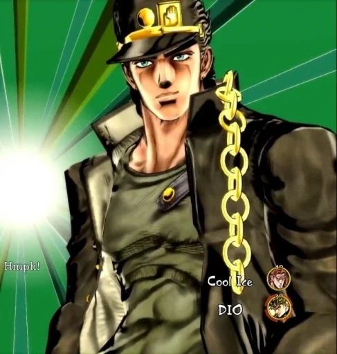 Sticker from the "Jotaro Kujo" sticker pack