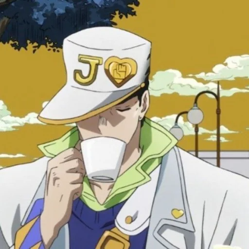 Sticker from the "Jotaro Kujo" sticker pack