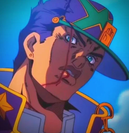 Sticker from the "Jotaro Kujo" sticker pack