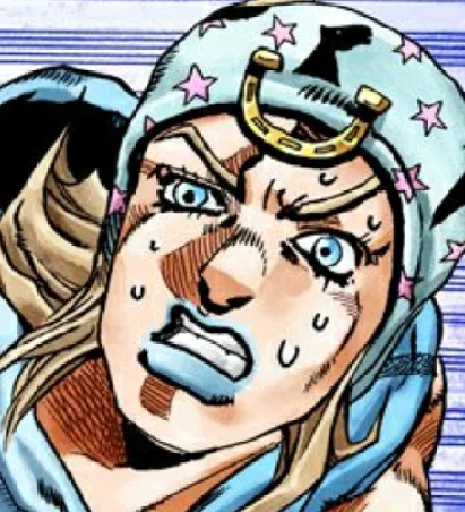 Sticker from the "Steel ball run #1" sticker pack