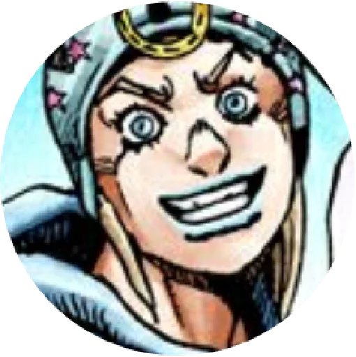 Sticker from the "Steel ball run #1" sticker pack