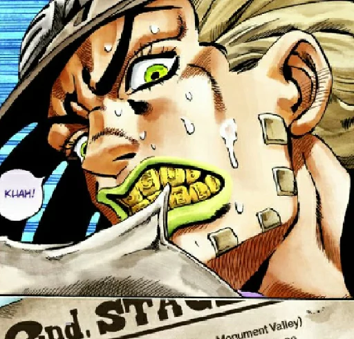 Sticker Steel ball run #1