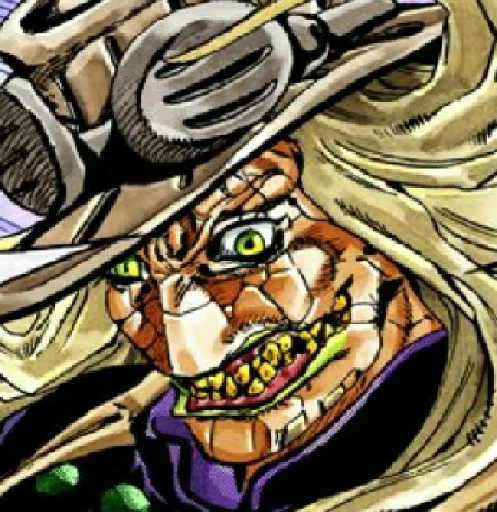 Sticker from the "Steel ball run #1" sticker pack