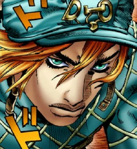 Стикер из набора "Steel ball run #1"