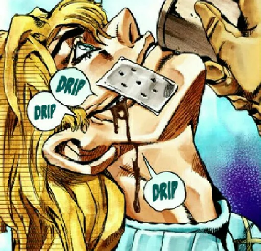 Sticker Steel ball run #1