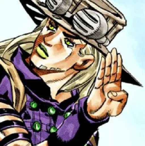 Sticker Steel ball run #1