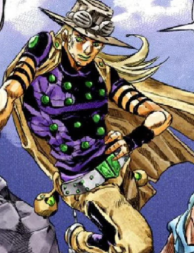 Sticker Steel ball run #1