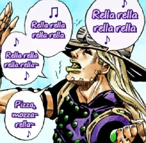 Sticker Steel ball run #1