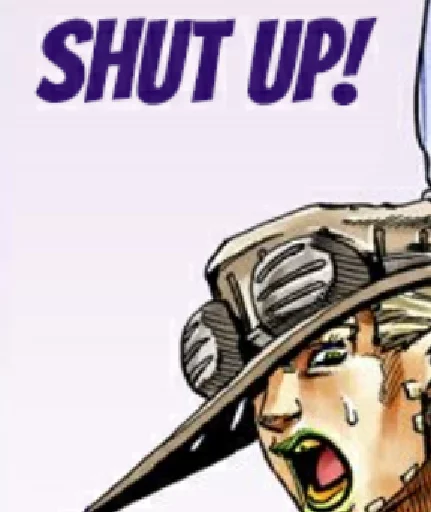 Sticker from the "Steel ball run #1" sticker pack