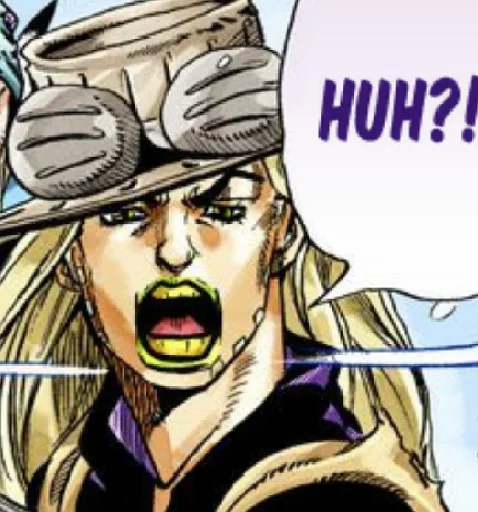 Стикер из набора "Steel ball run #1"