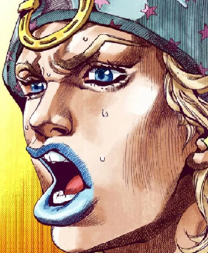 Стикер из набора "Steel ball run #1"