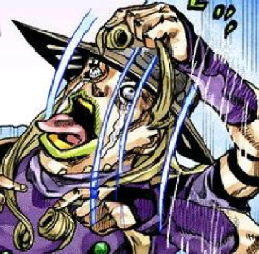 Sticker Steel ball run #1