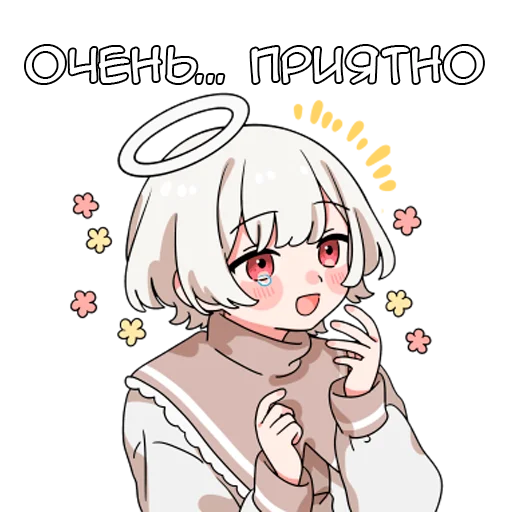 Sticker Ангелок-кун