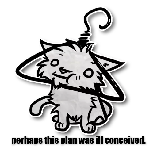 Sticker Zuzu the Cat