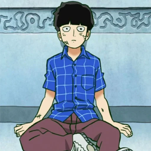 Sticker from the "MobPsycho100" sticker pack