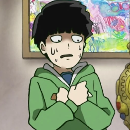 Sticker from the "MobPsycho100" sticker pack