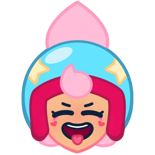 Sticker from the "Janet Brawl Stars" sticker pack