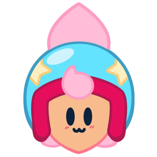 Sticker from the "Janet Brawl Stars" sticker pack