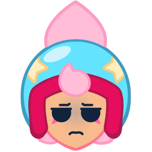 Sticker from the "Janet Brawl Stars" sticker pack