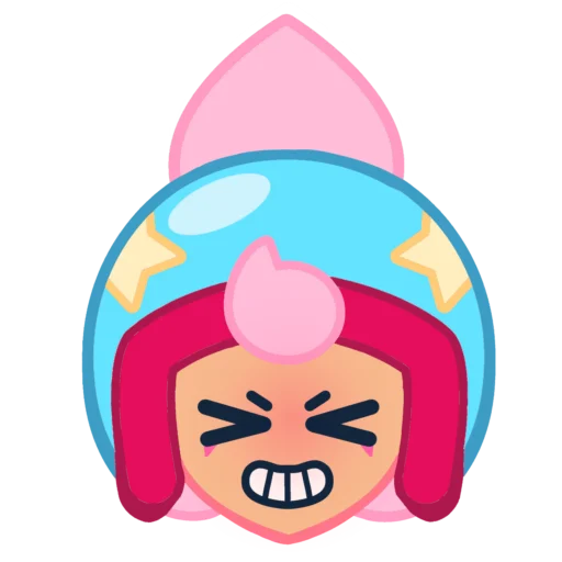 Sticker from the "Janet Brawl Stars" sticker pack