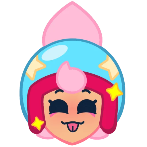 Sticker from the "Janet Brawl Stars" sticker pack