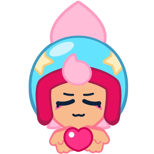 Sticker from the "Janet Brawl Stars" sticker pack