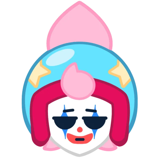 Sticker from the "Janet Brawl Stars" sticker pack