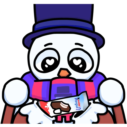 Sticker from the "SnowmanTick☃️" sticker pack