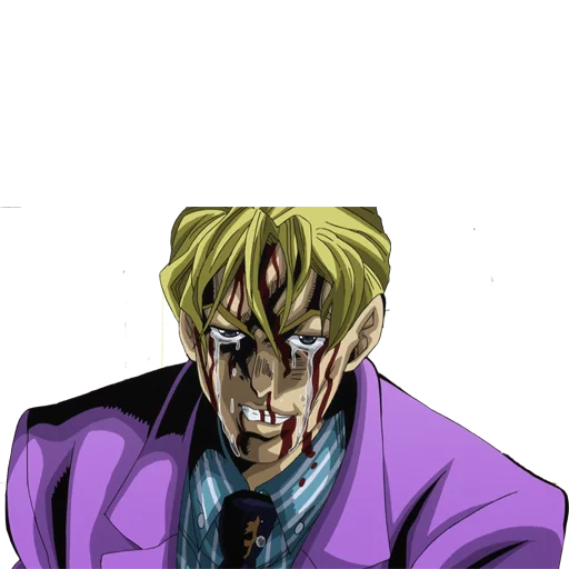 Sticker from the "Yoshikage Kira" sticker pack