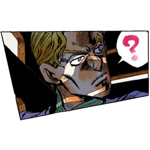 Sticker from the "Yoshikage Kira" sticker pack