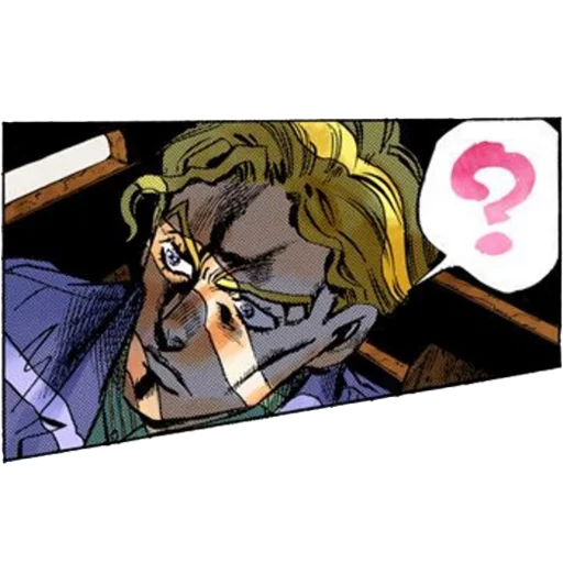 Sticker from the "Yoshikage Kira" sticker pack