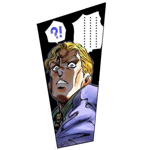 Sticker from the "Yoshikage Kira" sticker pack