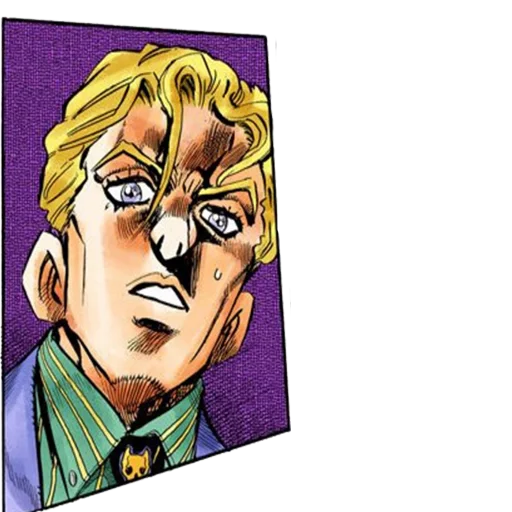 Sticker from the "Yoshikage Kira" sticker pack