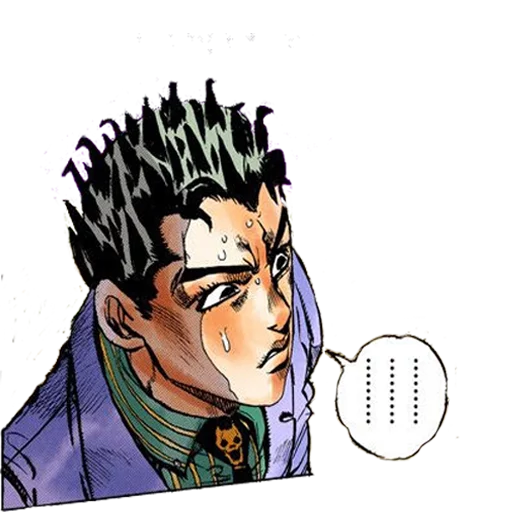 Sticker from the "Yoshikage Kira" sticker pack