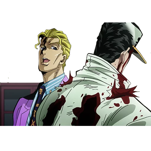 Sticker from the "Yoshikage Kira" sticker pack