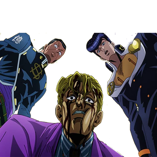 Sticker from the "Yoshikage Kira" sticker pack